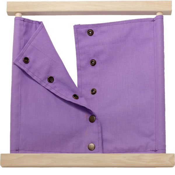 Press botton frame